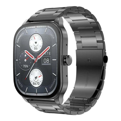 Умные часы Xiaomi Amazfit Pop 3S Metallic Black, чёрный