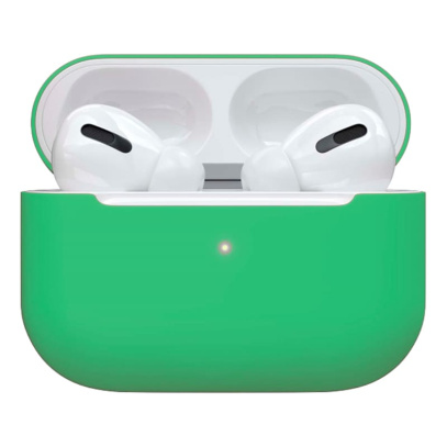 Чехол Silicone Case для Apple AirPods Pro Green, зеленый
