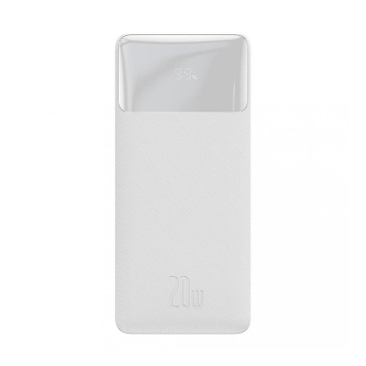 Внешний аккумулятор Baseus 30000mAh Bipow Digital Display PoВтer Bank 20Вт PPDML-N02 (PPBD30K) Белый
