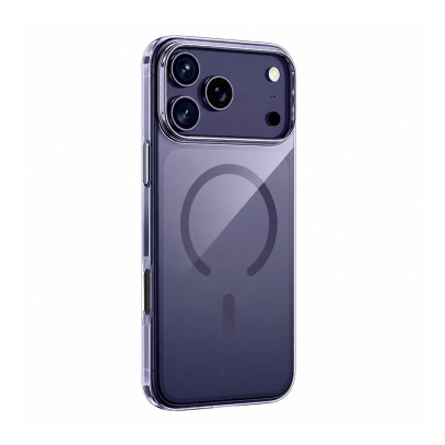 Чехол для IPhone 17 Pro с MagSafe KEEPHONE X-Crystal Синий