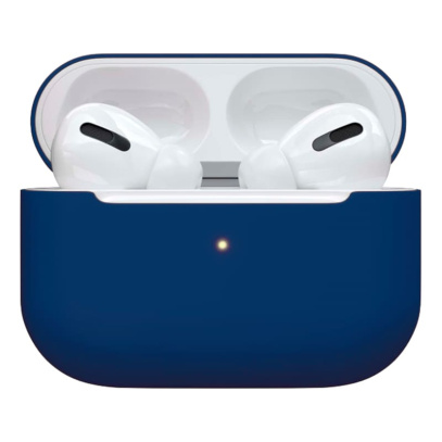 Чехол Silicone Case для Apple AirPods Pro Blue, синий