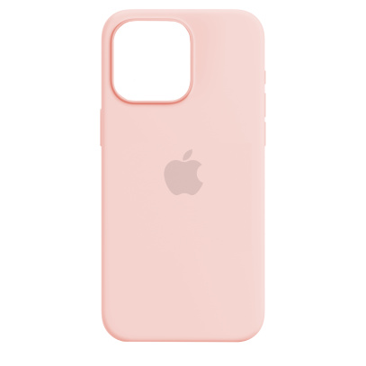 Чехол Silicone Case для Apple iPhone 15 Pro Max Light Pink, Светло-розовый