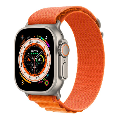 Ремешок WiWU Alpine Loop для Apple Watch Ultra 42/44/45/49 мм Оранжевый