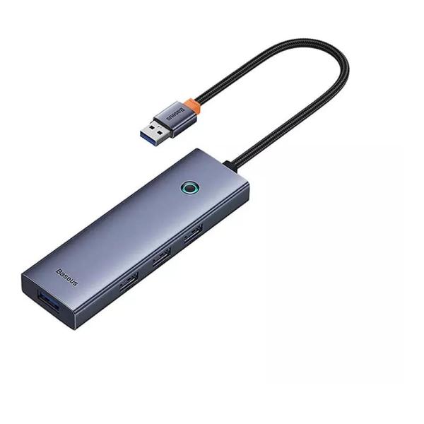 Хаб Baseus UltraJoy Series 4-Port Hub (B0005280A813-02) Серый