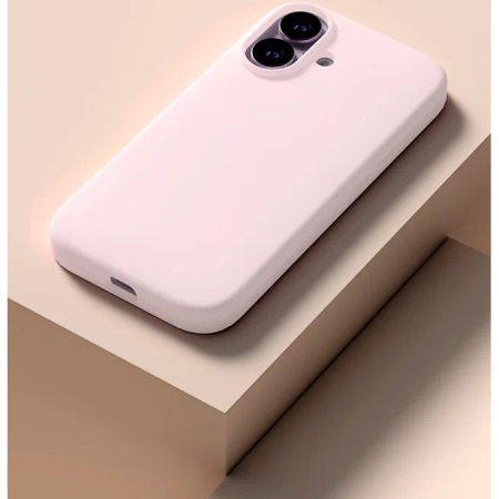 Чехол для iPhone 17 с MagSafe защитный VLP LITE Mist Case Розовый