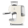 Кофемашина эспрессо со встроенной кофемолкой SMEG 50s style (EGF03CREU) Кремовый