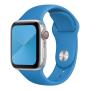 Силиконовый ремешок COTEetCI Silicone Sport Band для Apple Watch 42/44 мм Blue, синий