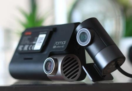 Видеорегистратор Xiaomi 70mai Dash Cam A800S-1 4K + RC06 set, 2 камеры, GPS