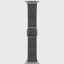 Ремешок UNIQ для Apple Watch 45/44/42 мм ASPEN Strap Braided (44MM-ASPGRY) Grey