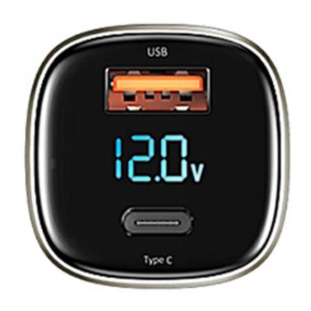 Автомобильное зарядное устройство WiWU Car Charger (PC500) Серый