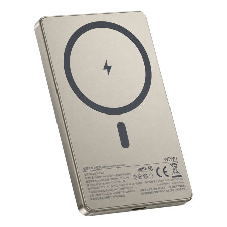 Внешний аккумулятор WiWU 5000mAh Power Bank (Wi-P019) Золотой