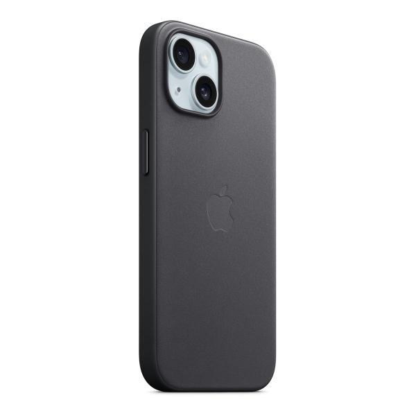 Чехол FineWoven Case для Apple iPhone 15 с MagSafe Black, черный