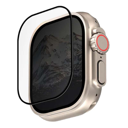 Стекло для Apple Watch Ultra 49 мм UNIQ OPTIX Vivid (true colors) (49MM-VIVIDCLEAR) +installer Clear/Black