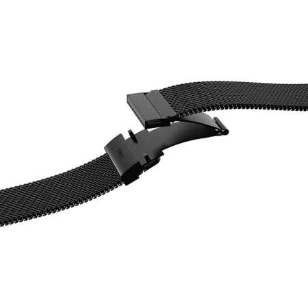 Ремешок для Apple Watch 38/40/41 mm UNIQ DANTE PRO GRAPHITE BLACK (42MM-DANPGBLK) Чёрный графит