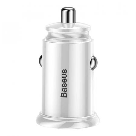 Автомобильное зарядное устройство Baseus 2 USB 3.1A Grain Car Charger (CCALL-ML02) Белый