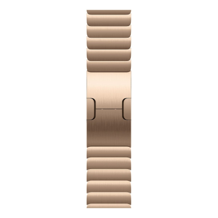 Apple Watch Series 10, 42 мм корпус из титана цвета «Gold», ремешок Link Bracelet цвета «Gold»