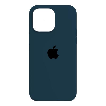 Чехол Silicone Case для Apple iPhone 14 Pro Max Синий омут