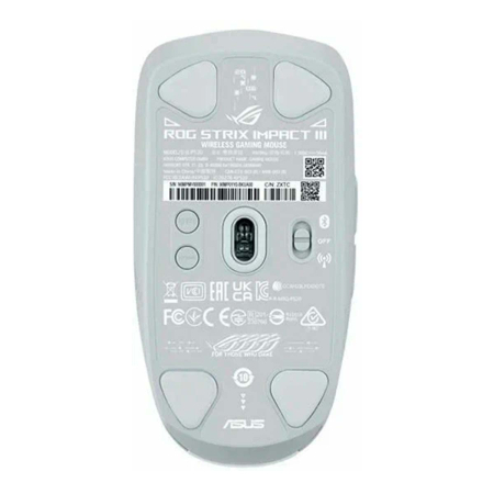Мышь ASUS P520 Rog Strix Impact III WL/WHT (90MP03D0-BMUA10)