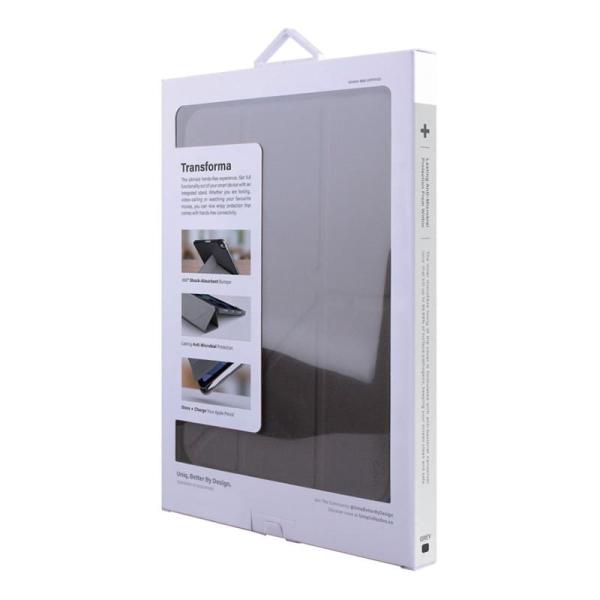 Чехол для iPad Mini 6 (2021) UNIQ Transforma Anti-microbial (PDM6(2021)-TRSFGRY) Черный