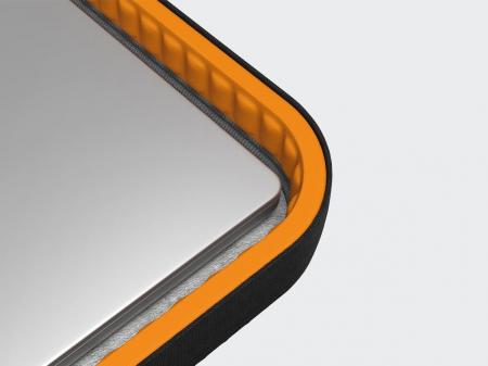 Сумка UNIQ для ноутбуков 16" Stockholm Nylon Messenger bag (STOCKHOLM(16)-MNBLACK) Черный