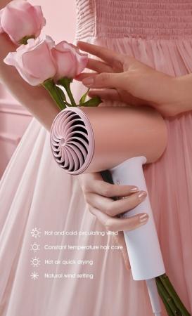 Фен для волос Xiaomi Soocas Hair Dryer H5 Laube Rose Розовый