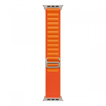 Ремешок WiWU Alpine Loop для Apple Watch Ultra 42/44/45/49 мм Оранжевый