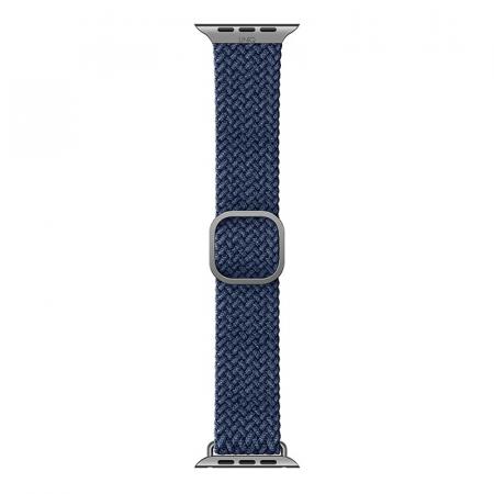 Ремешок UNIQ для Apple Watch 42/44/45 мм ASPEN Strap Braided (44MM-ASPOBLU) Синий