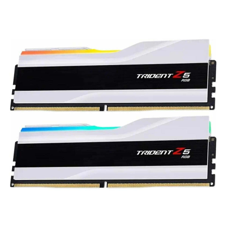 Оперативная память G.SKILL Trident Z5 RGB (F5 6000J3036F48GX2 TZ5RW) DDR5 96GB 6000MHz CL30 UDIMM 2x48GB RGB White