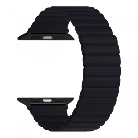 Ремешок для Apple Watch mutural watch band 42/44/45 мм Midnight, черный