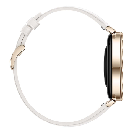 Часы HUAWEI Watch GT 5 Gold, 41 мм, цвет корпуса золотистый, цвет ремешка белый