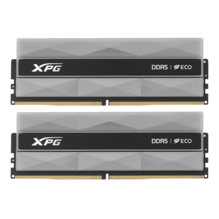 Оперативная память ADATA (AX5U6400C3216G DCLANRSG) DDR5 32GB 6400MHz CL32 UDIMM 2x16GB RGB Silver Gray