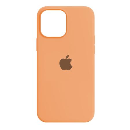 Чехол Silicone Case для Apple iPhone 13 Pro Max Светло-оранжевый