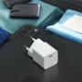 Зарядное устройство Deppa Wall Charger GaN USB Type-C, Power Delivery, 20Вт (11400) Белый