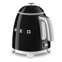 Мини-чайник электрический SMEG 50s Style (KLF05BLEU) Black, чёрный