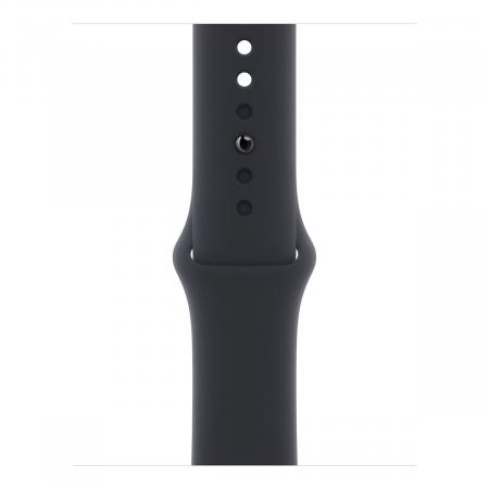 Apple Watch SE (2022), 40 мм корпус из алюминия цвета «Midnight», ремешок Sport Band размера S/M цвета «Midnight»