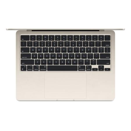 Apple MacBook Air 13" (M3, 8C CPU, 8C GPU, 2024) 8/256Gb SSD (MRXT3) Starlight, «сияющая звезда»