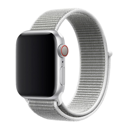 Нейлоновый ремешок Fashion Nylon Velero Band для Apple Watch 42/44 мм Dark Grey, темно-серый