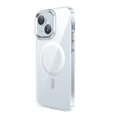 Чехол hoco. Magnetic Smartphone CASE для Apple iPhone 15 Прозрачный