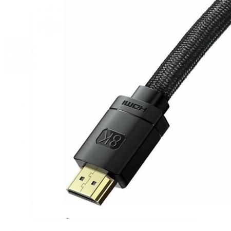 Кабель Baseus High Definition Series HDMI 8K to HDMI 8K Adapter Cable 2 м (CAKGQ-K01) Черный