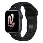 Apple Watch Nike SE (2022), 40 мм корпус из алюминия цвета «Midnight», ремешок Nike Sport Band размера S/M цвета «Black/Black»