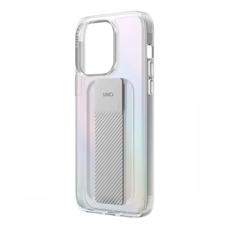 Чехол для iPhone 14 Pro UNIQ Heldro Mount +Band Iridescent (IP6.1P(2022)-HELMIRD) Радужный