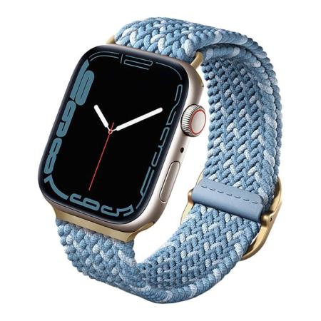 Ремешок UNIQ для Apple Watch 41/40/38 мм Aspen DE strap (41MM-ASPDECBLU) Лазурно-голубой
