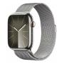 Apple Watch Series 9, 41 мм корпус из нержавеющей стали «Silver», ремешок Milanese Loop цвета «Silver»