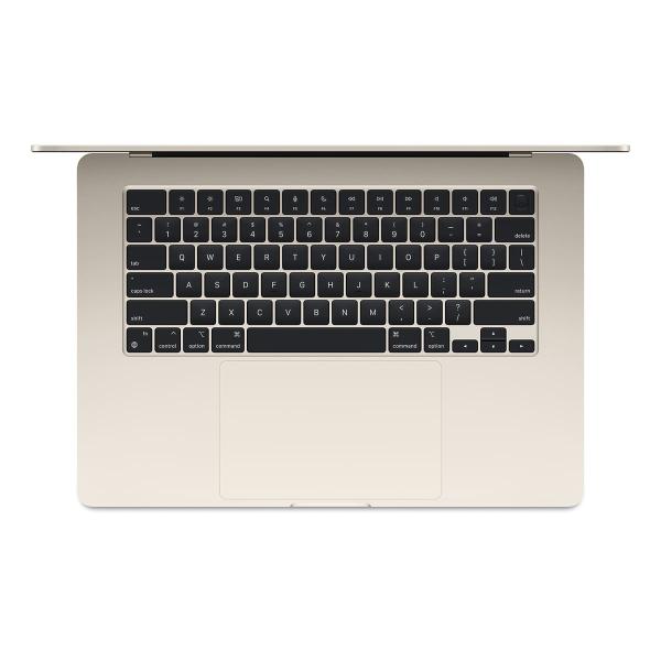 Apple MacBook Air 15" (M3, 8C CPU, 10C GPU, 2024) 8/512Gb SSD (MRYT3) Starlight, «сияющая звезда»