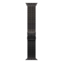 Ремешок для Apple Watch 42/44/45/46/49 mm Gurdini Titanium Milanese Loop Black, чёрный