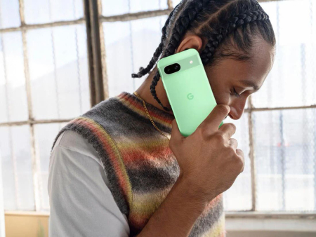 Google Pixel 8A 8/128Gb Aloe, светло-зеленый