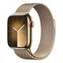 Apple Watch Series 9, 41 мм корпус из нержавеющей стали «Gold», ремешок Milanese Loop цвета «Gold»