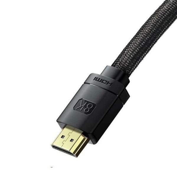 Кабель Baseus High Definition Series HDMI 8K to HDMI 8K Adapter Cable 3 м (CAKGQ-L01) Черный