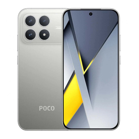 Xiaomi POCO F8 Pro 12/512Gb Titanium Silver, серебряный титан