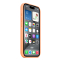 Чехол Silicone Case для Apple iPhone 15 Pro с MagSafe  Orange Sorbet, оранжевый